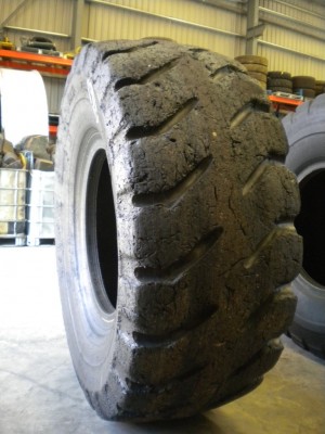 Industrial tire - Size 20.5-25 XMINE RETREADED Y RECARVED