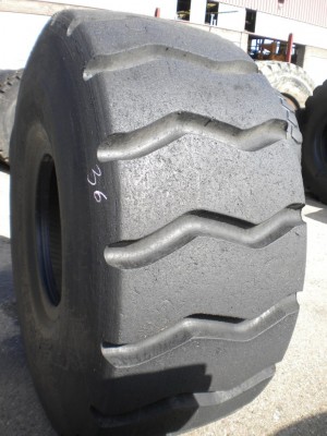 Industrial tire - Size 26.5-25 GYT RETREADED Y RECARVED